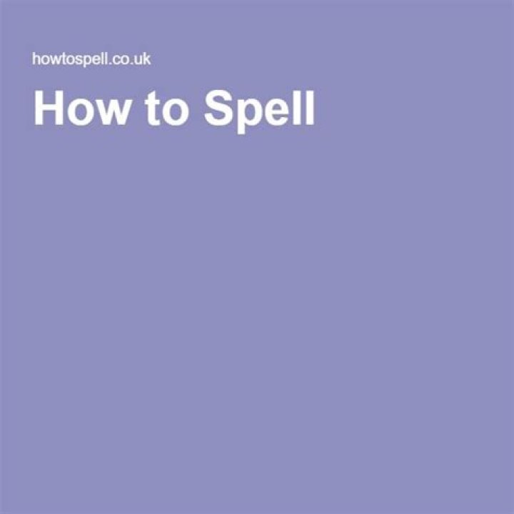 How to spell amy