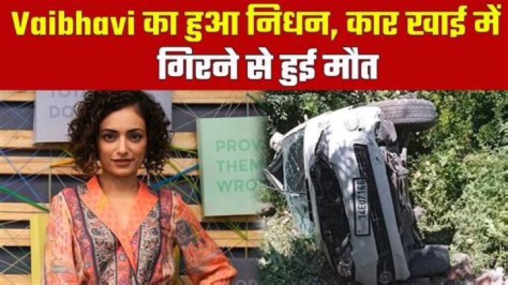 Vaibhavi Upadhyay Net Worth At Death