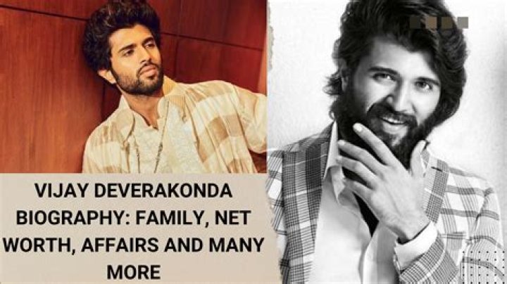 Vijay Devarakonda’s biography, net worth, fact, career, awards and life story